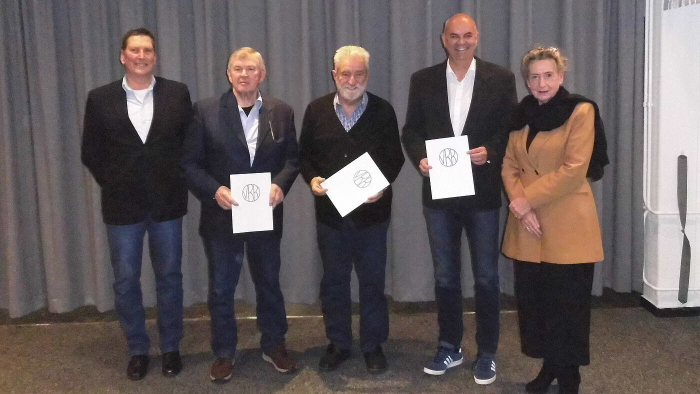 20240115_Gruppenbild_Bereich_I_MV_Husum v.l. Dirk Ulrich, Konrad Klein, Hans-Joachim Schäfer, Michael Nielsen, Simone Rahn 20240115_Gruppenbild_Bereich_I_MV_Husum