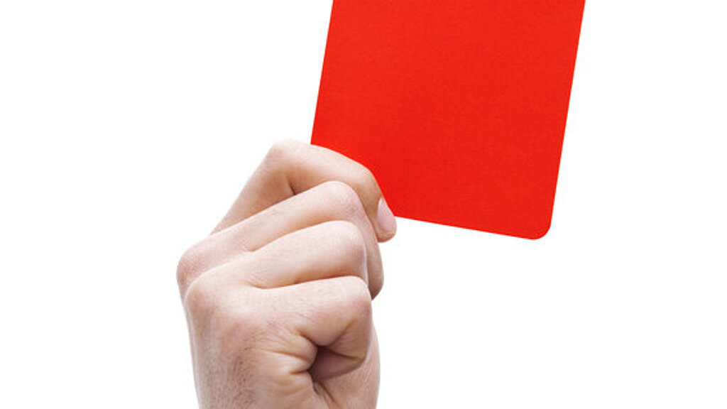 Rote Karte Rote Karte