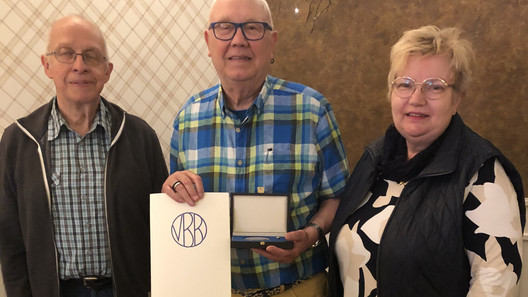 V. li.: Holger Bähr, Koll. Kurt Koop, Marita Wüstenberg