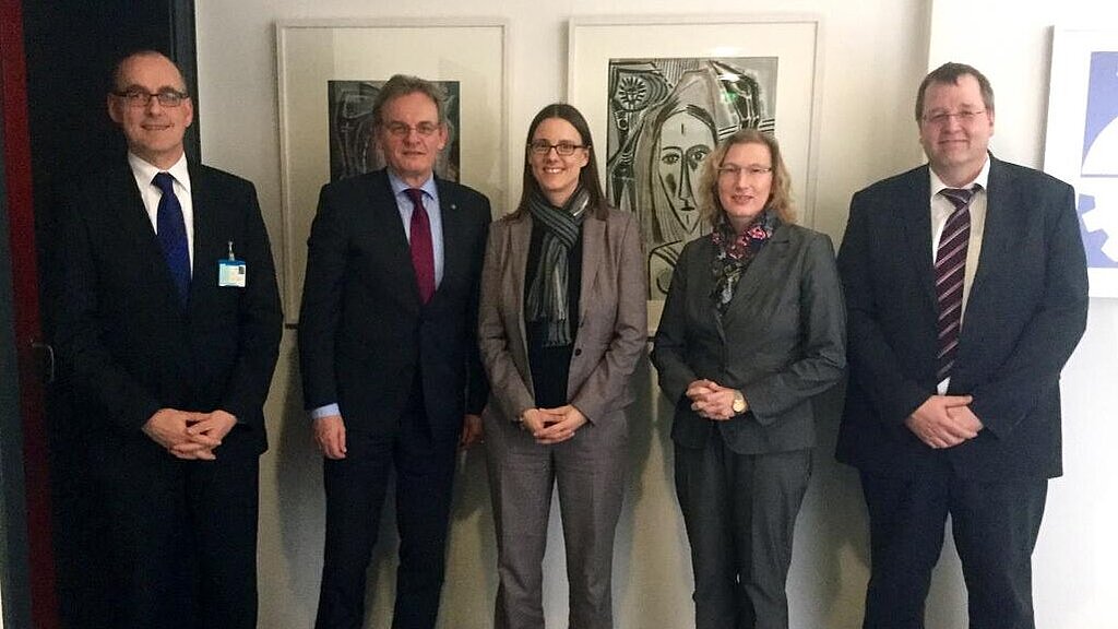 VBB-Delegation bei Sts Dr. Suder VBB-Delegation bei Sts Dr. Suder
