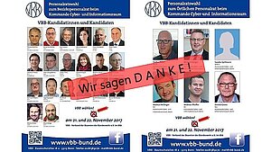 Dankesplakat Wahlen KdoCIR Dankesplakat Wahlen KdoCIR