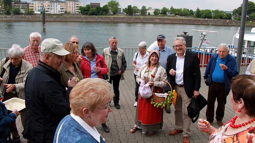 Ruheständler des Bereichs IX in Koblenz unterwegs Ruheständler des Bereichs IX in Koblenz unterwegs