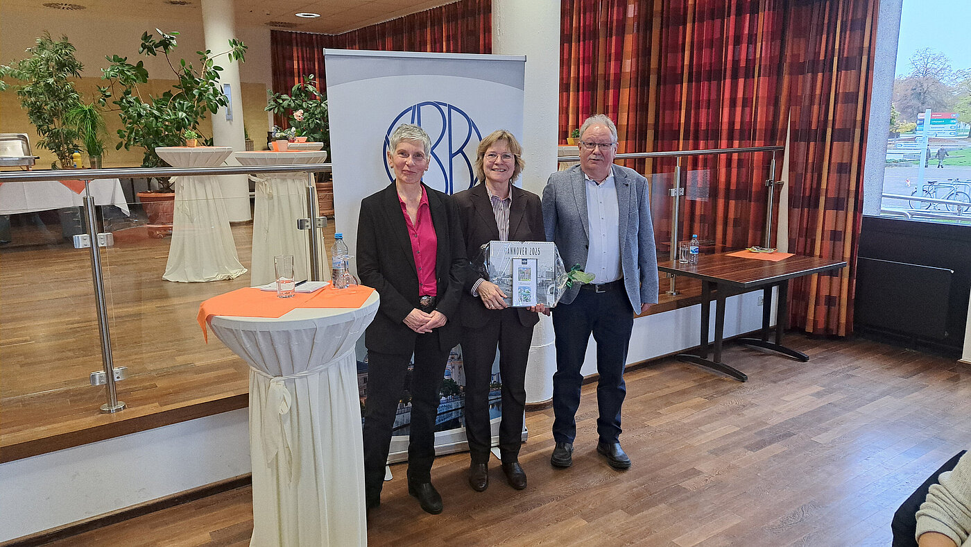 Hauptversammlung Hannover Imke von Bornstaedt-Küpper mit Koll. Anja Landig und Koll. Berger Hauptversammlung Hannover
