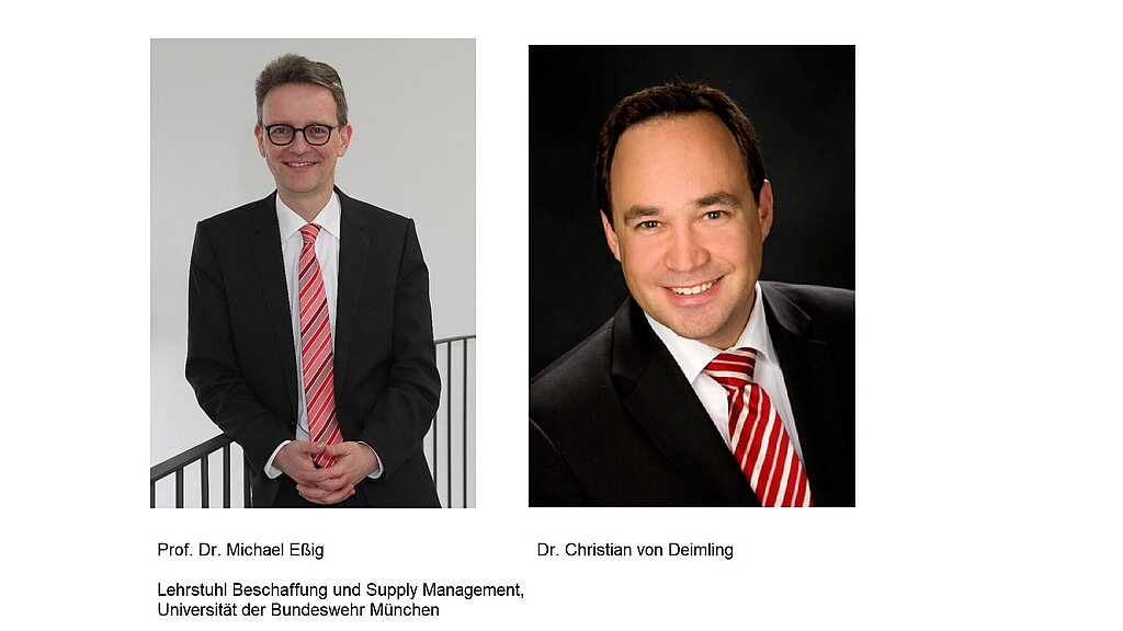 Prof. Michael Essig, Dr. Christian von Deimling Prof. Michael Essig, Dr. Christian von Deimling