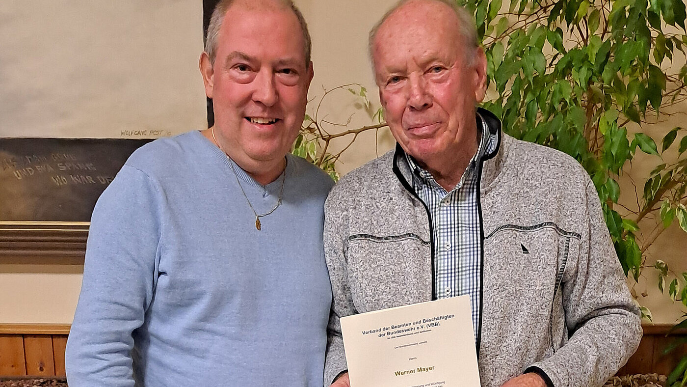 Standortgruppe_Sonthofen__Kempten 1. Vorsitzender Roland Walter und Werner Mayer Standortgruppe_Sonthofen__Kempten