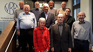 20191031 Ruhestandsveranstaltung StOGrp Homberg (v.l.n.r.): E. Menne, H. Hausmann, G. Ridder, L. Schettke, K.-H. Deiß, H. Koch, E. Kley, B. Endert, K. Trott, H. Schmidt 20191031 Ruhestandsveranstaltung StOGrp Homberg
