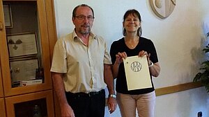 Ehrung von Rosi Queckbörner 2017