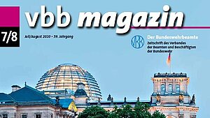 VBB Magazin 7/8 2020 VBB Magazin 7/8 2020 Titelbild