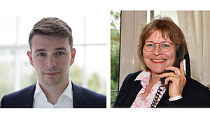 Imke von Bornstaedt-Küpper im Gespräch mit MdB Dr. Marcus Faber, 23.06.2021 Imke von Bornstaedt-Küpper im Gespräch mit MdB Dr. Marcus Faber, 23.06.2021