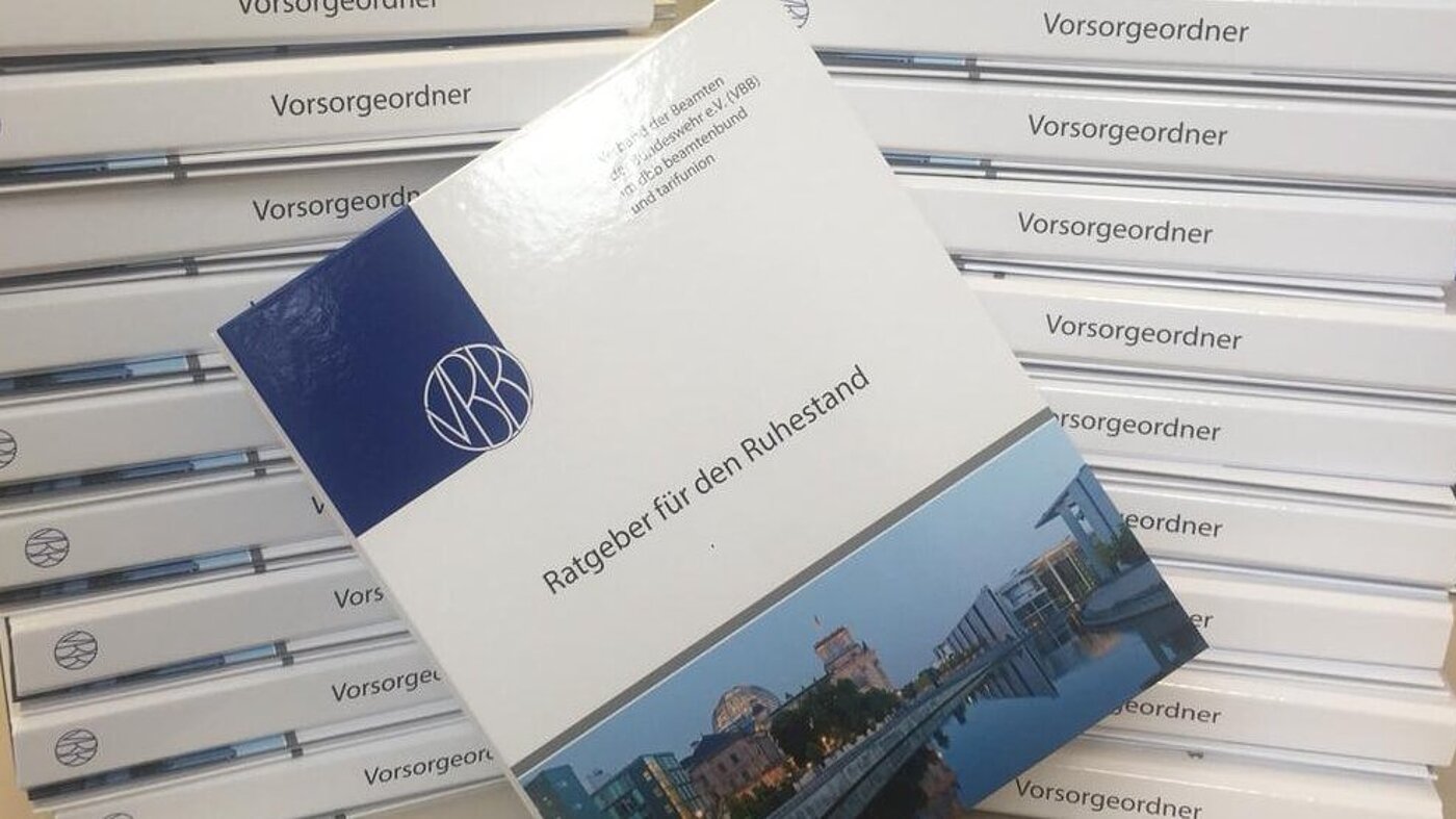 VBB-Vorsorgeordner VBB-Vorsorgeordner