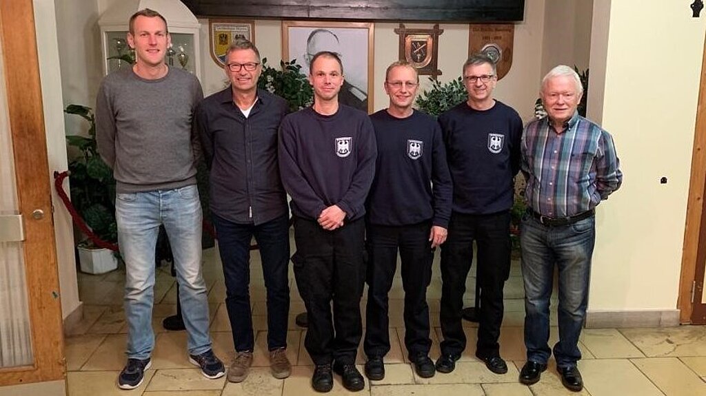 Mitgliederhauptversammlung der StOGr. Darmstadt Auf dem Bild v.l.n.r.: Johannes Veit, Franz-Josef Boomers, Michael Habermehl, Frank Holzhausen, Frank Möhrstedt, Alfred Auersch Mitgliederhauptversammlung der StOGr. Darmstadt