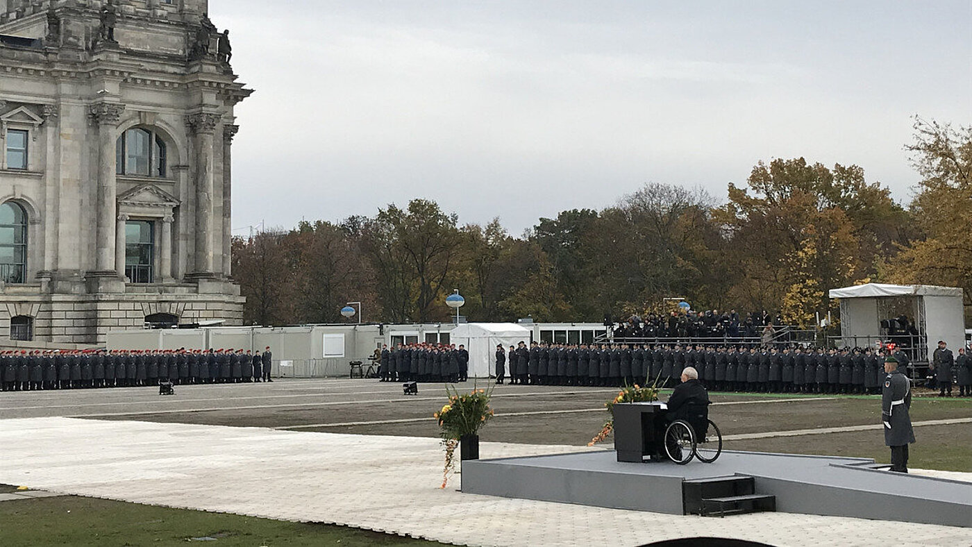 Feierliches Gelöbnis vor dem Reichstag/Dt. Bundestag, 12.11.2019 Feierliches Gelöbnis vor dem Reichstag/Dt. Bundestag, 12.11.2019