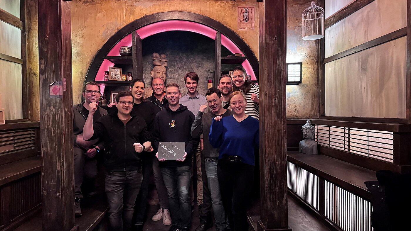 Erfolgreiche Flucht aus dem Escape-Room Erfolgreiche Flucht aus dem Escape-Room