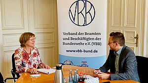 Imke v. Bornstaedt-Küpper im Gespräch mit Christoph Jansen