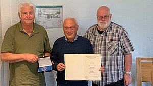 Sommerveranstaltung Herr K.- H. Buchfink; Herr Ernst Tülp; Herr Karl Nowotny Sommerveranstaltung