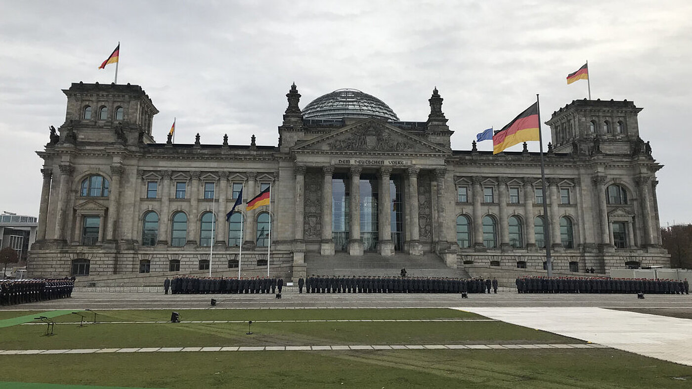 Feierliches Gelöbnis vor dem Reichstag/Dt. Bundestag, 12.11.2019 Feierliches Gelöbnis vor dem Reichstag/Dt. Bundestag, 12.11.2019