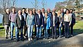 Der Vorstand des Bereiches VII mit seinen Gästen