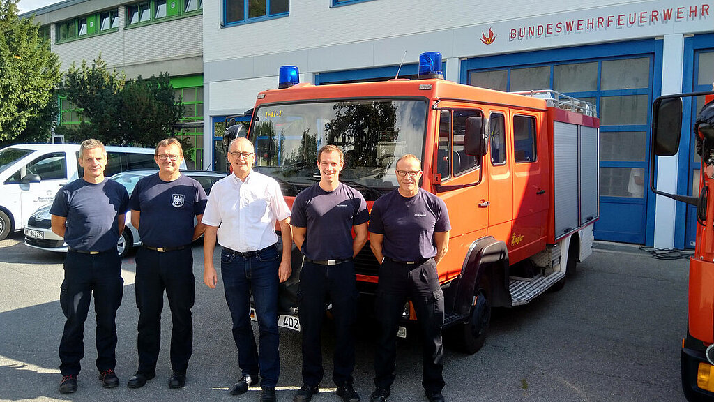 VBB auf Stippvisite bei der Bundeswehrfeuerwehr in Neckarzimmern VBB auf Stippvisite bei der Bundeswehrfeuerwehr in Neckarzimmern