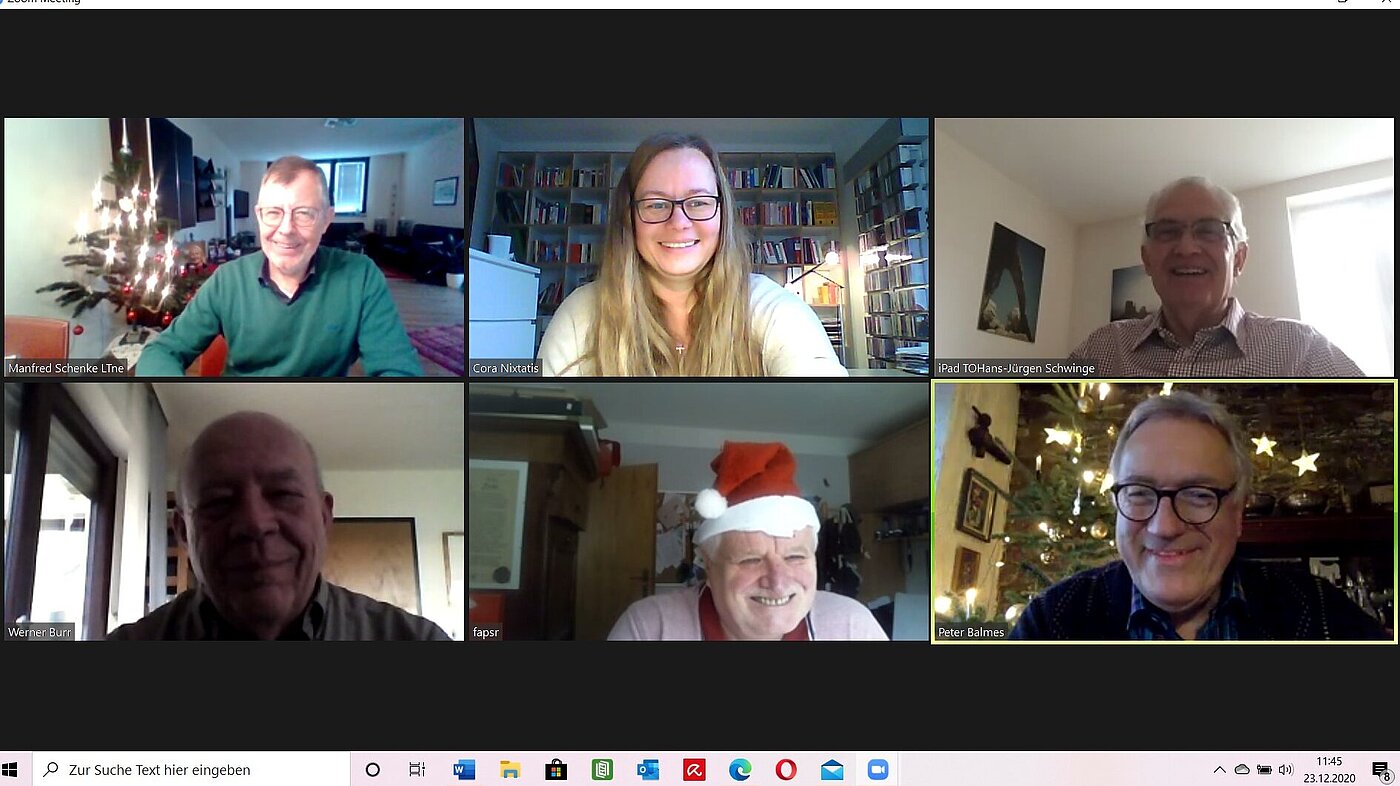 Zoom-Meeting der Seniorenvertreter Zoom-Meeting der Seniorenvertreter