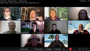 WebEx-Sitzung der Bundesleitung, 24.01.2022