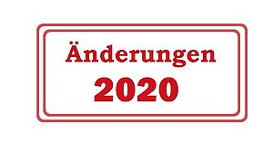 AEnderungen 2020