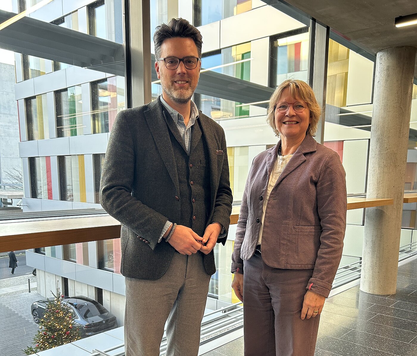 MdB Robin Wagener und Imke v. Bornstaedt-Küpper