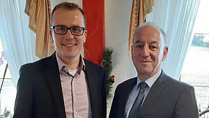 Steffen Espig im Gespräch mit MdB Alexander Krauß Steffen Espig im Gespräch mit MdB Alexander Krauß