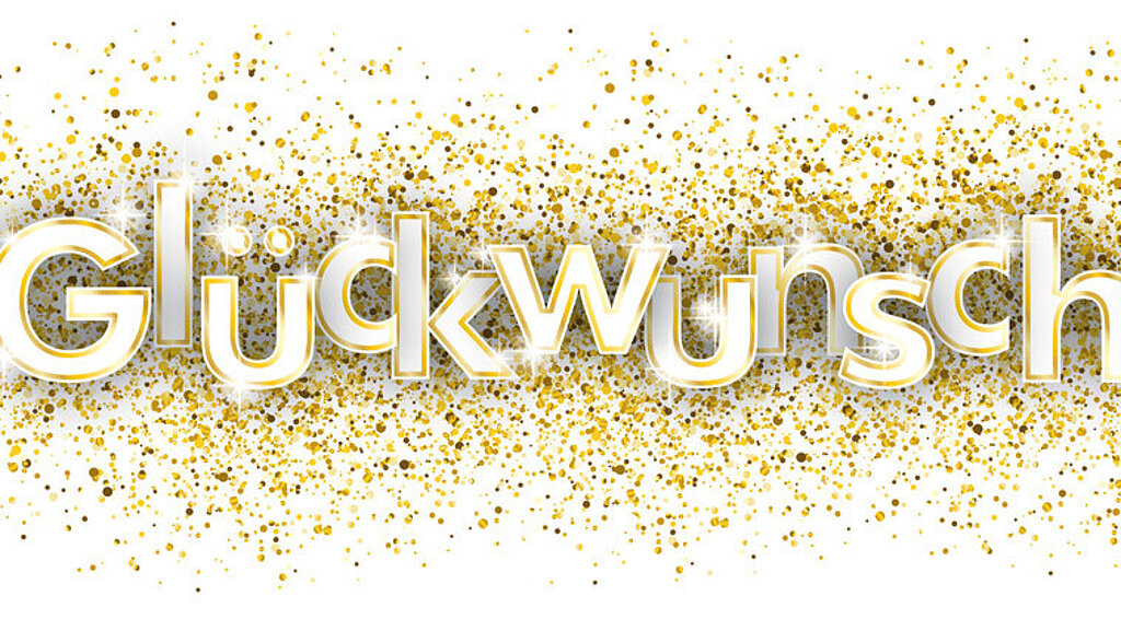 Glückwunsch - © Alexander Limbach - Fotolia.com Glückwunsch - © Alexander Limbach - Fotolia.com