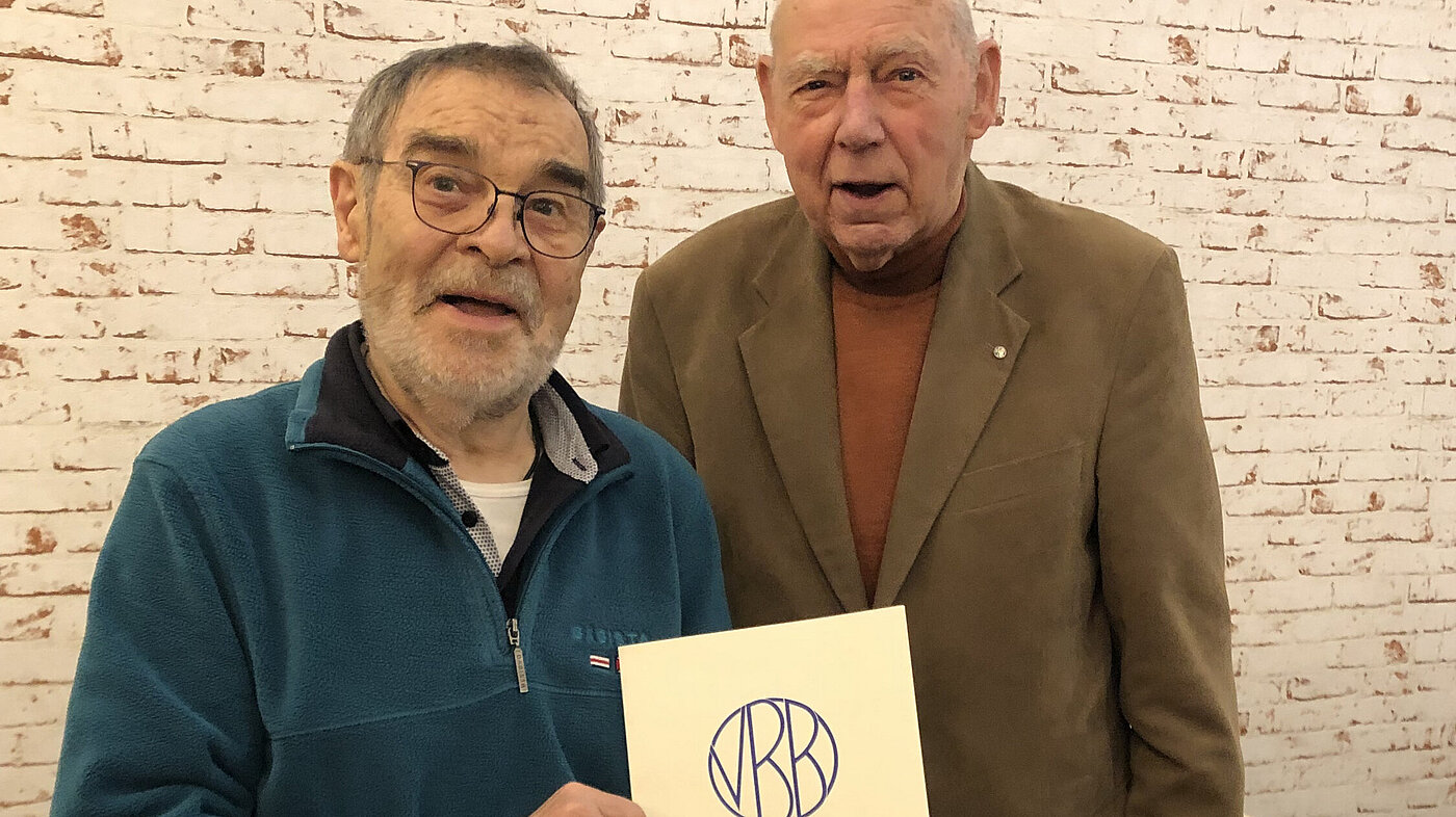 Kollege Jürgen Otte (li.) und StOGrpVors. Hans Otto Wulf Kollege Jürgen Otte (li.) und StOGrpVors. Hans Otto Wulf