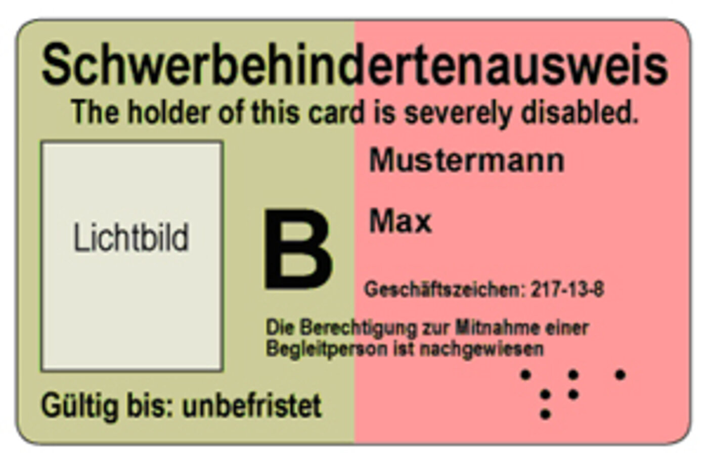 Schwerbehindertenausweis Schwerbehindertenausweis