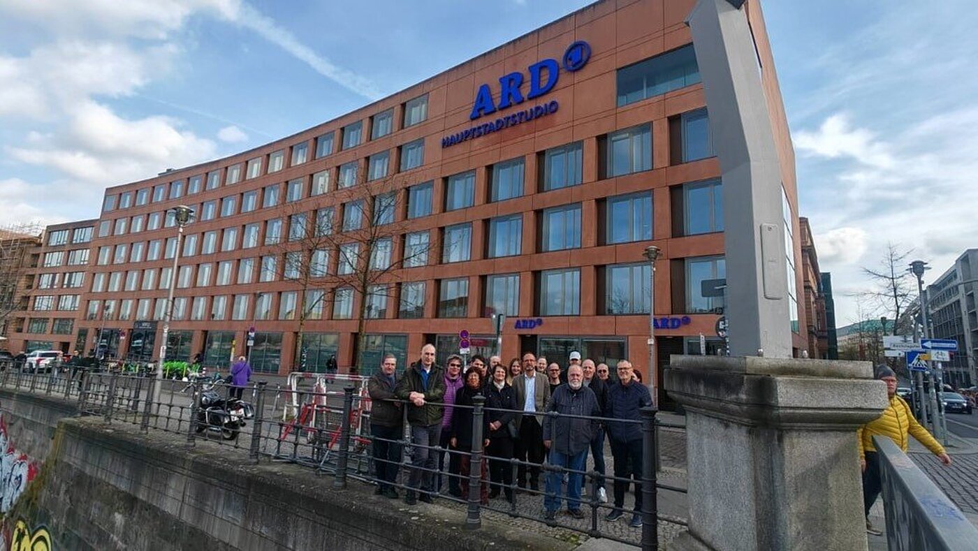 Besuch ARD-Hauptstadtstudio Besuch ARD-Hauptstadtstudio