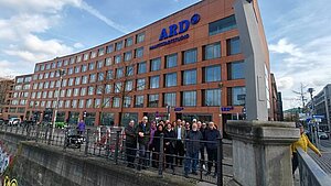 Besuch ARD-Hauptstadtstudio